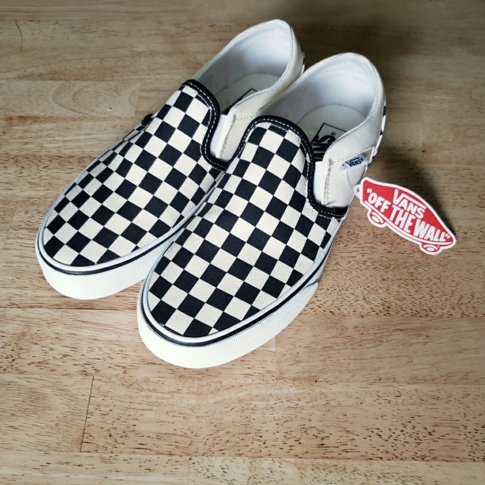 Vans Classic Checkerboard Slip ons